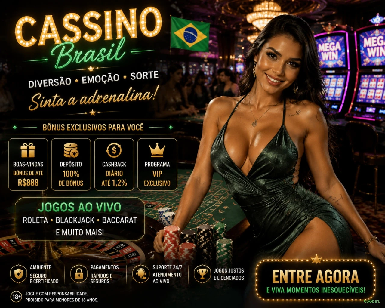 Cashback semanal 658bet